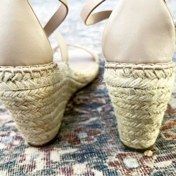 CHARLES by CHARLES DAVID WOMEN'S WEDGE ESRADRILLES CREAM SIZE 6 - Picture 7 of 7